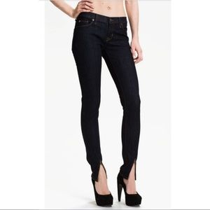 Hudson Jean's Juliette ankle zip super skinny jean